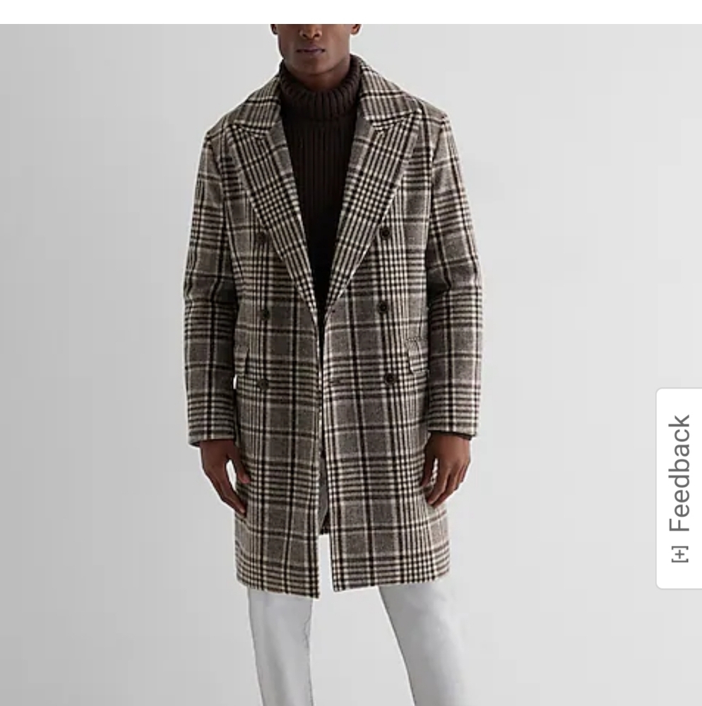 Express mens trench coat